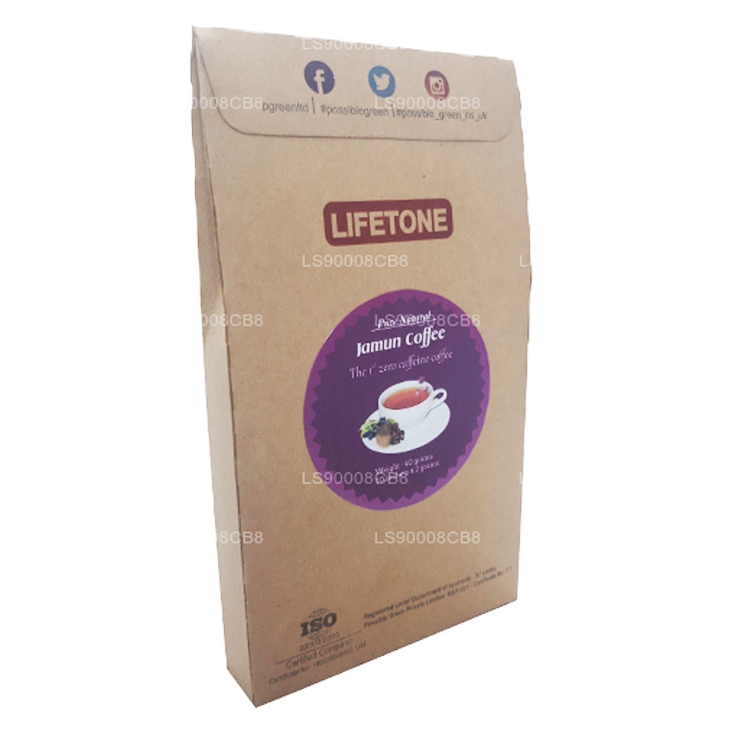 Kawa z nasion Lifetone Jamun (40g)