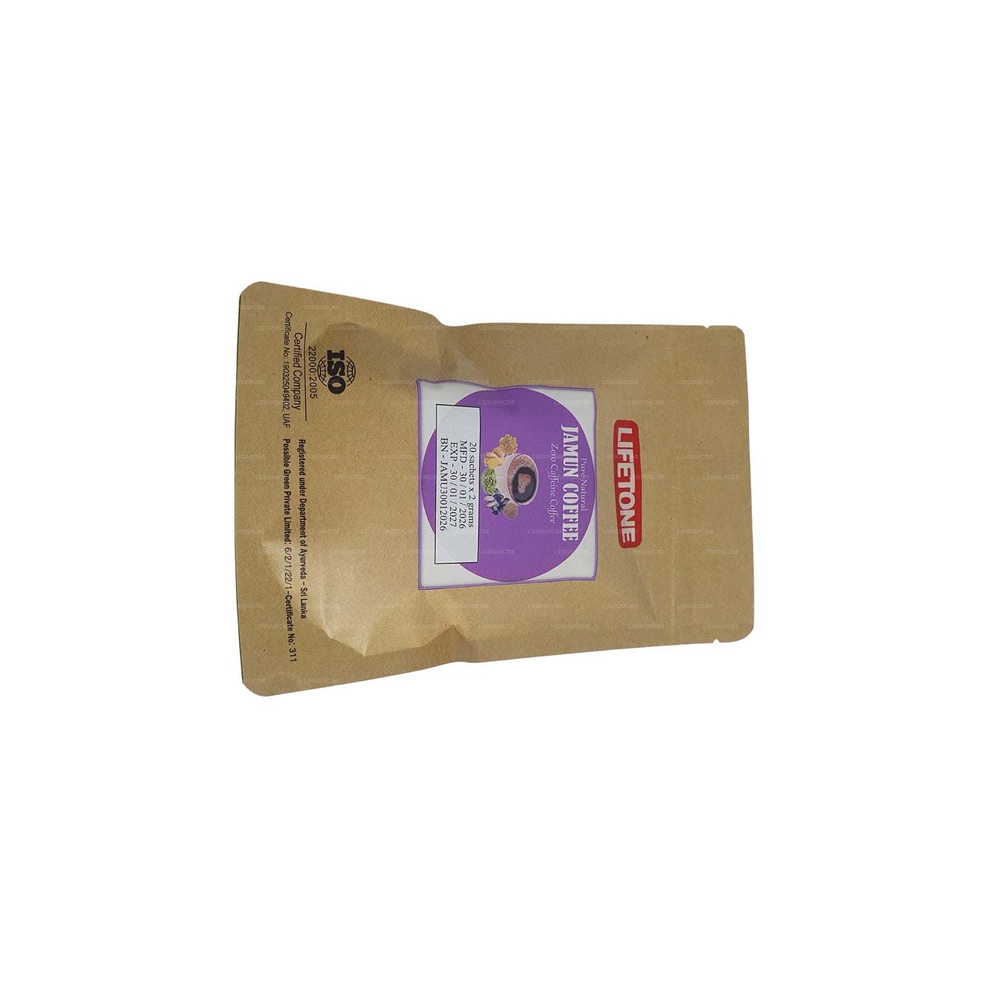 Kawa z nasion Lifetone Jamun (40g)