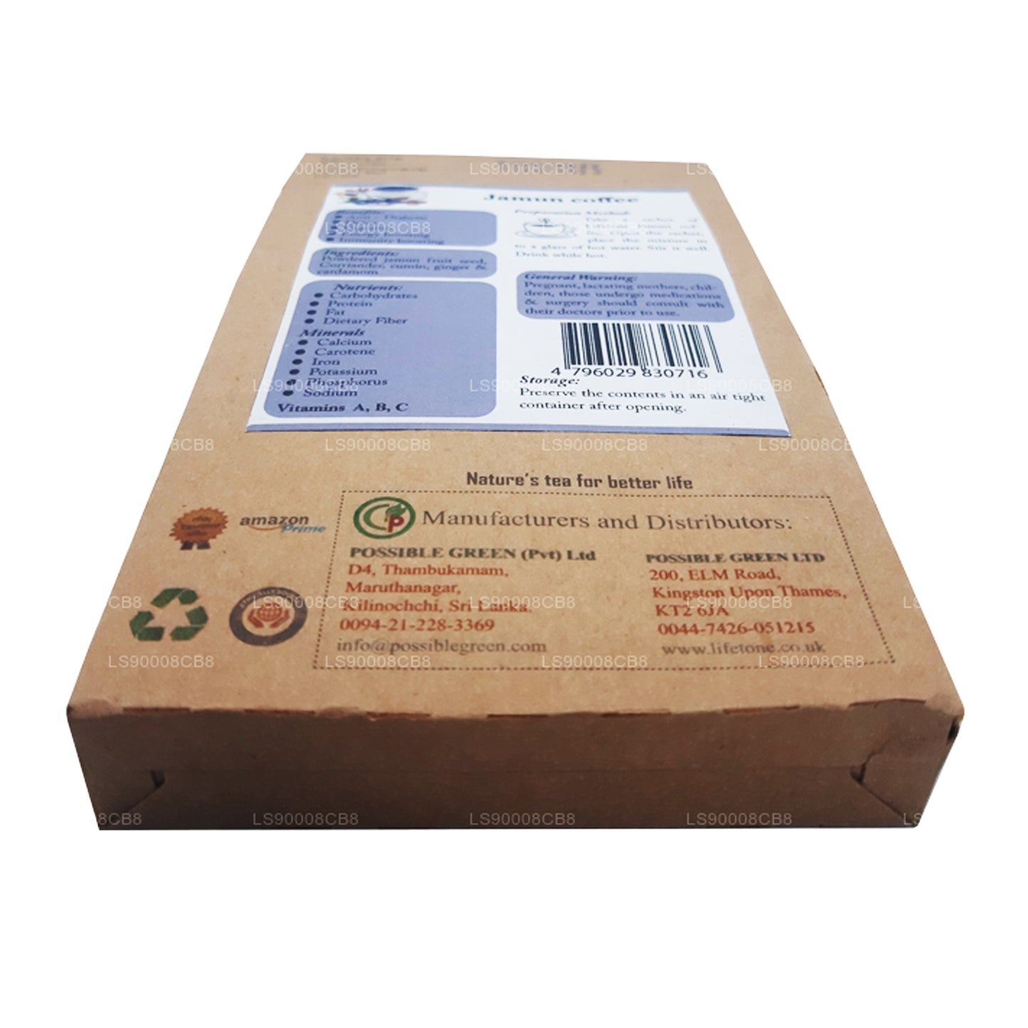 Kawa z nasion Lifetone Jamun (40g)