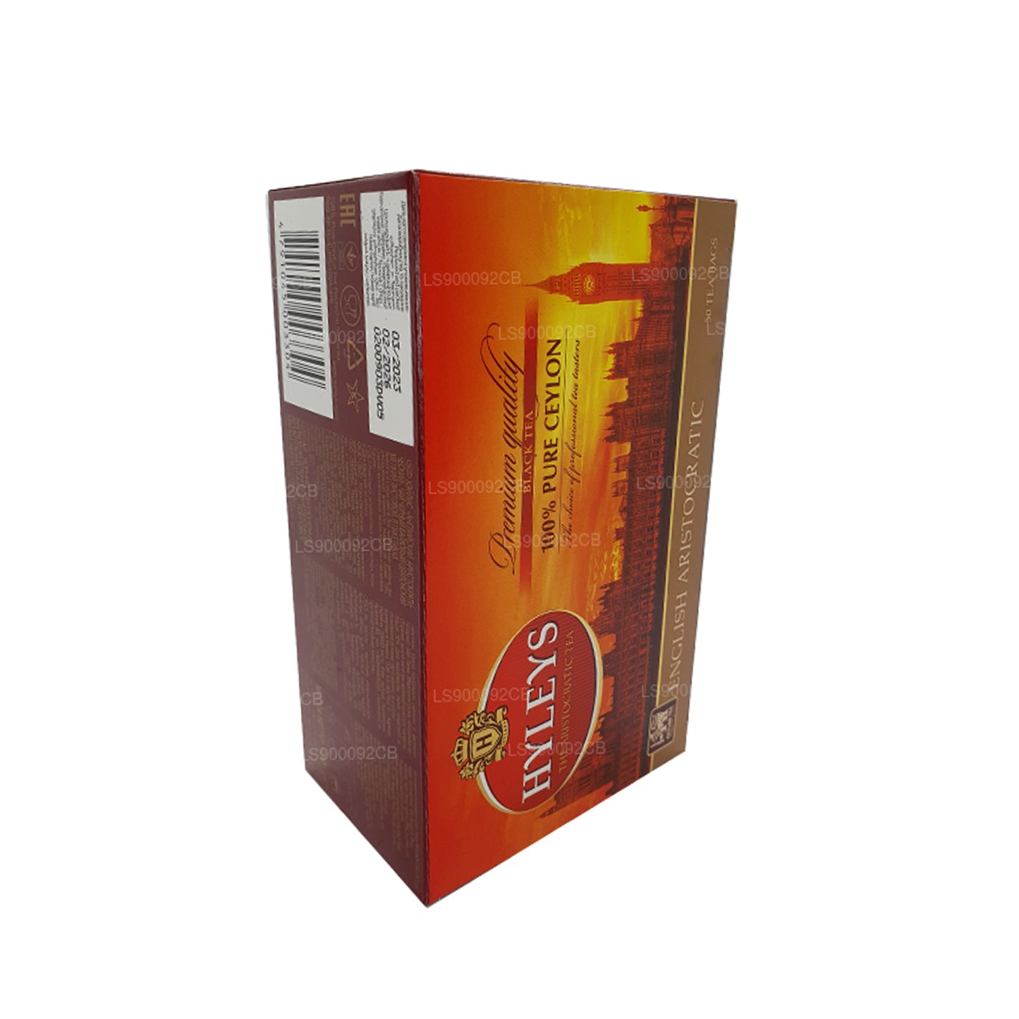 HYLEYS Herbata Czarna Premium Quality 50 Bages (100g)