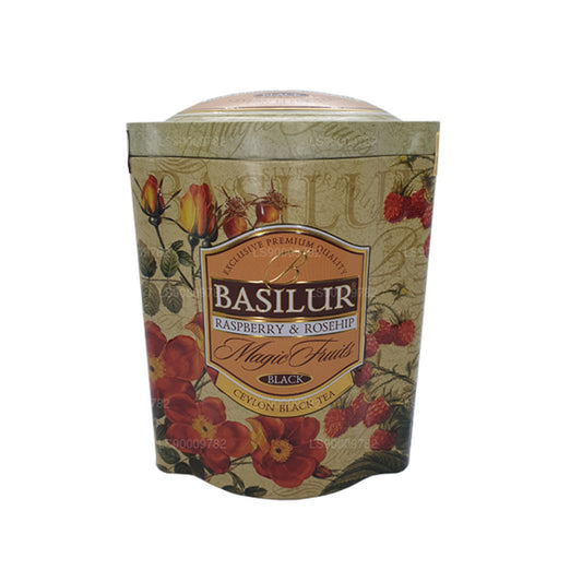 Basilur Magic Fruits Malina i Dzika róża (100g) Tin Caddy