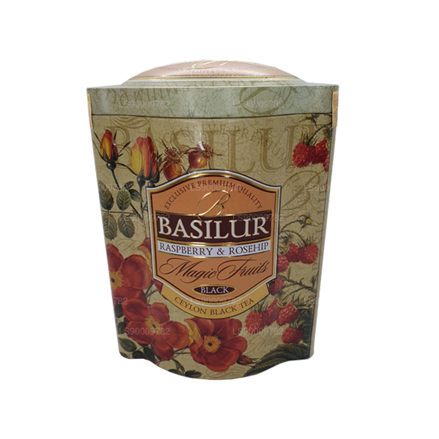 Basilur Magic Fruits Malina i Dzika róża (100g) Tin Caddy