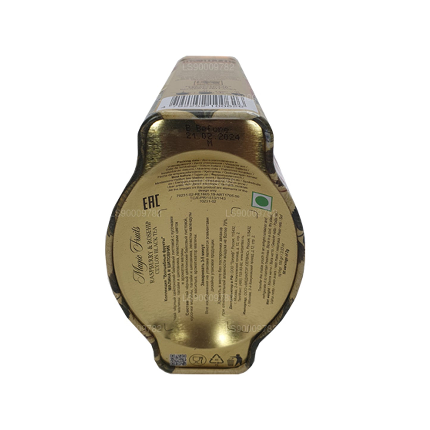 Basilur Magic Fruits Malina i Dzika róża (100g) Tin Caddy