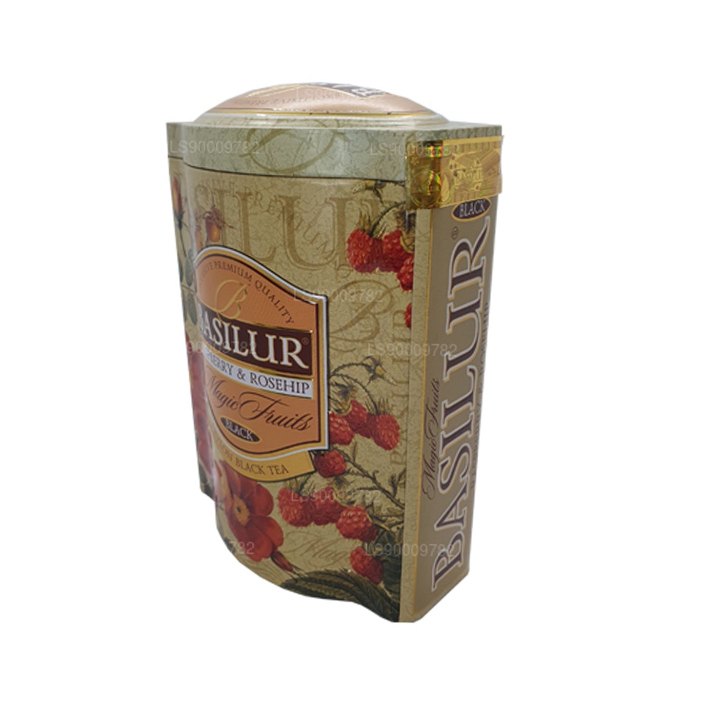 Basilur Magic Fruits Malina i Dzika róża (100g) Tin Caddy