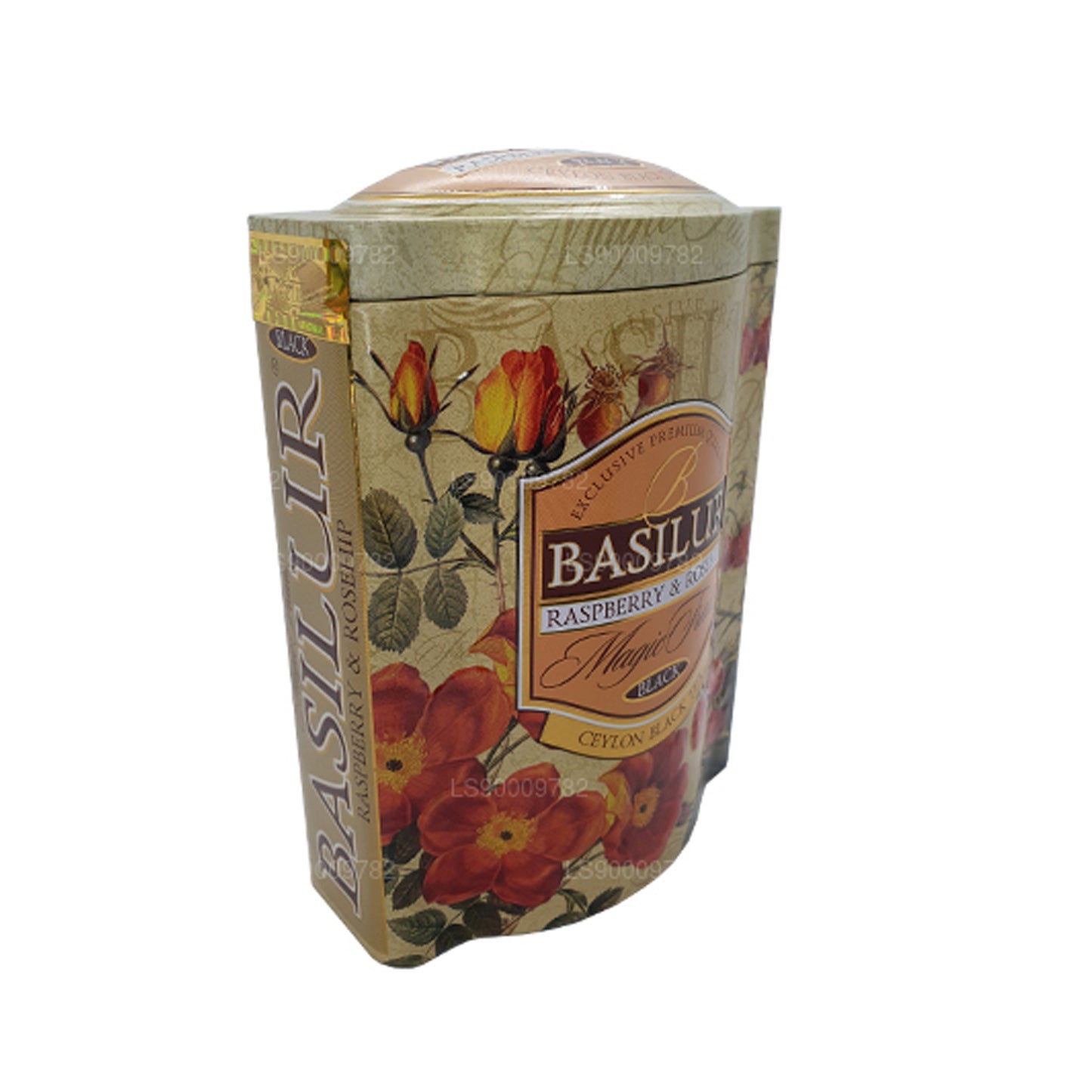Basilur Magic Fruits Malina i Dzika róża (100g) Tin Caddy