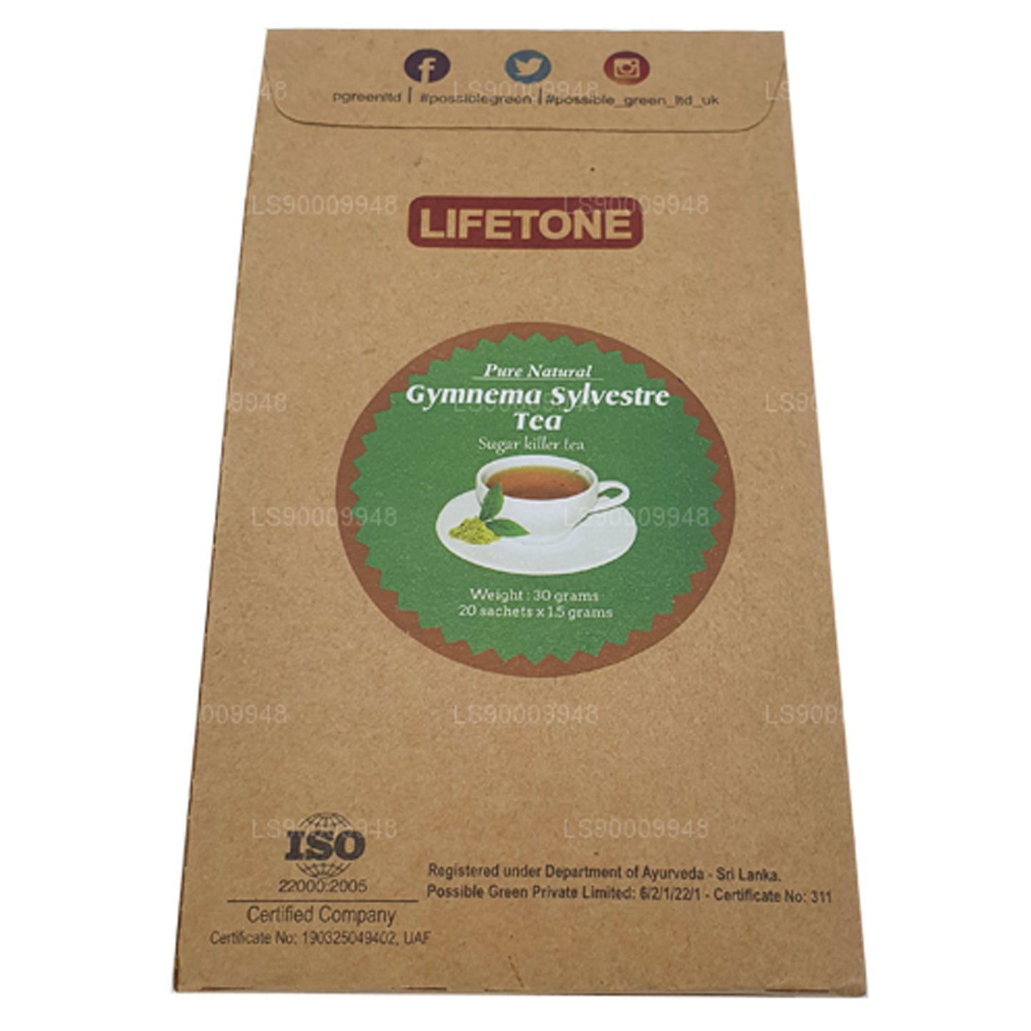 Lifetone Gymnema Sylvester Herbata (40g)