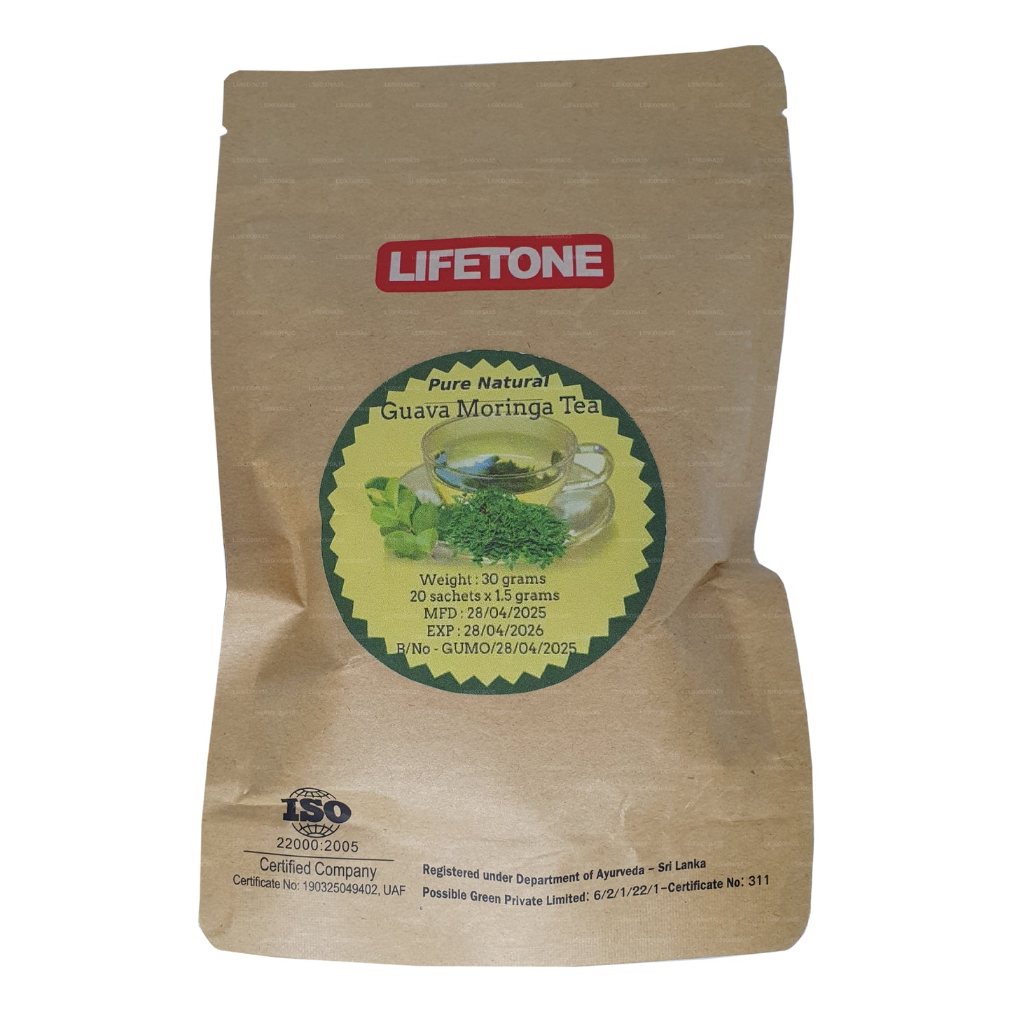 Lifetone Guawa Herbata Moringa (30g)