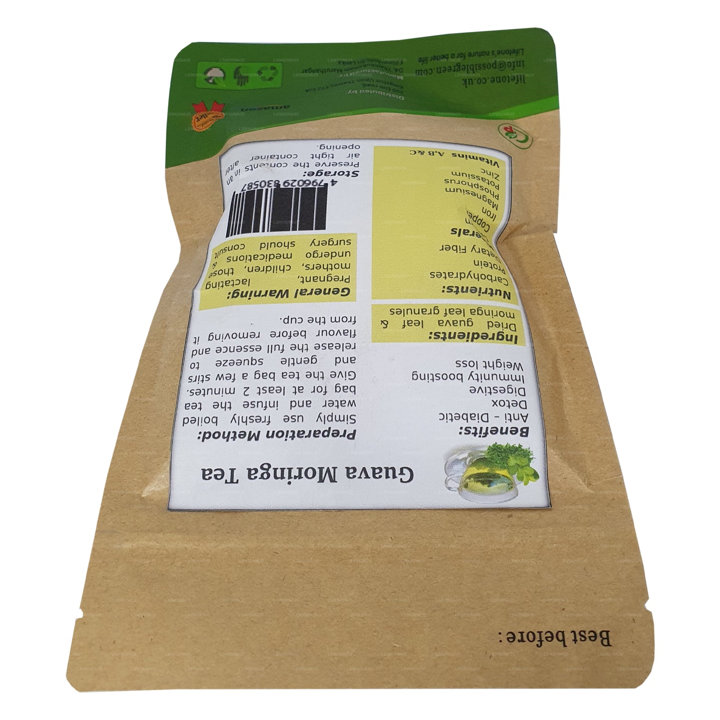 Lifetone Guawa Herbata Moringa (30g)