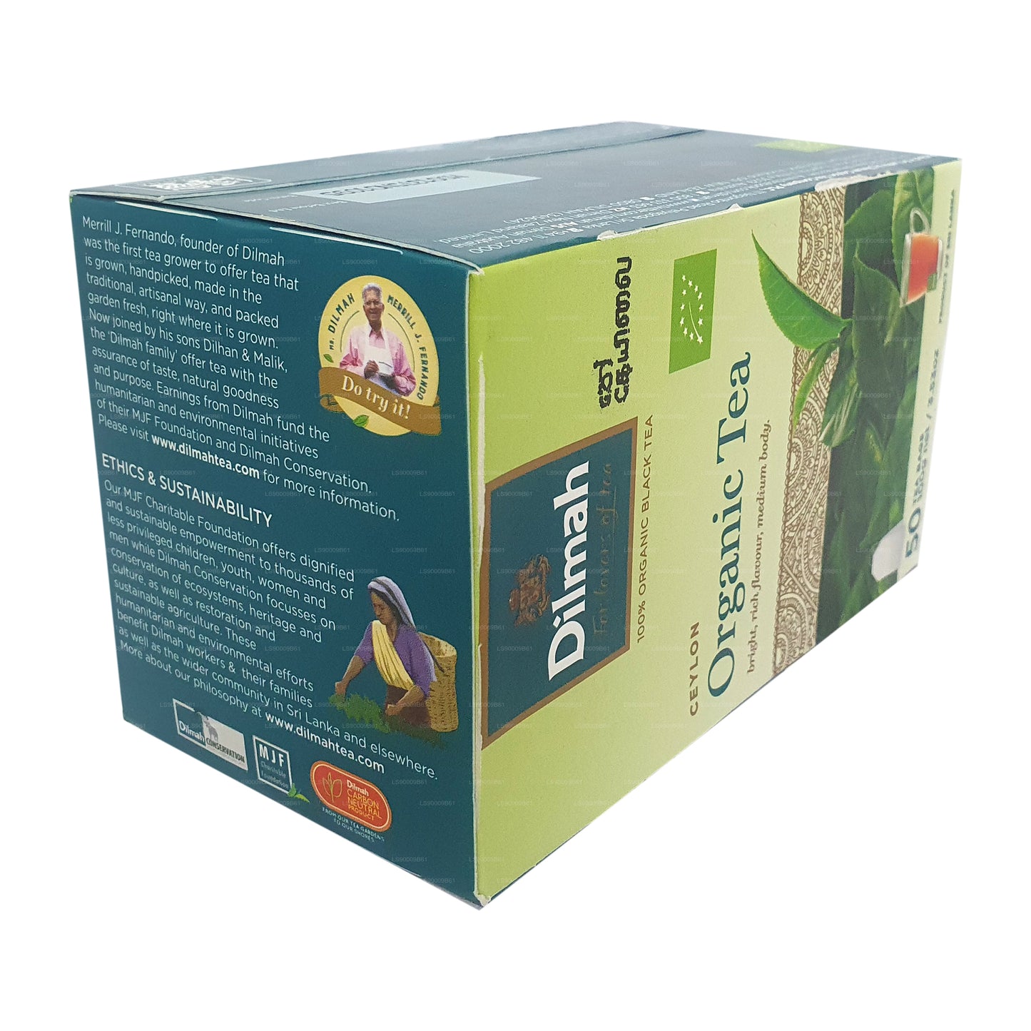Dilmah Herbata organiczna (100g) 50 torebek