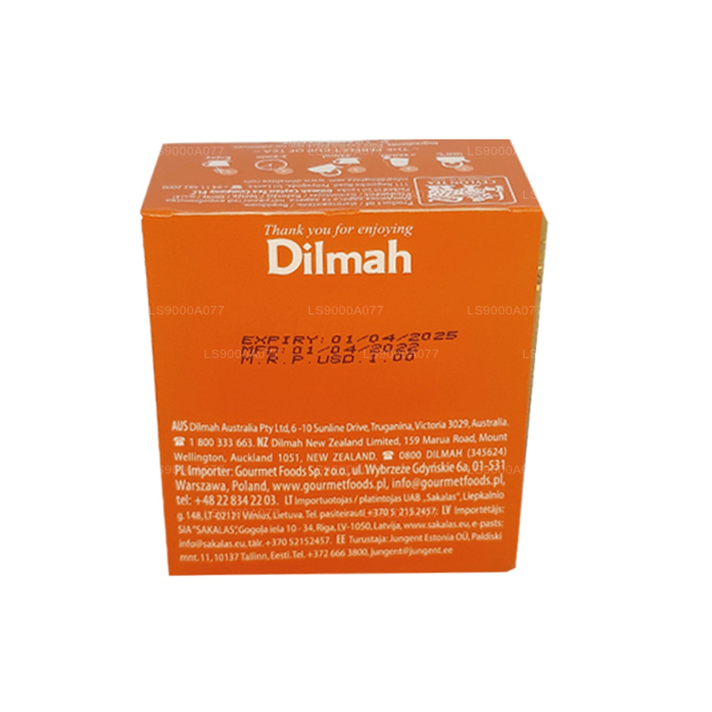 Dilmah Ceylon Supreme 10 torebek (20g)