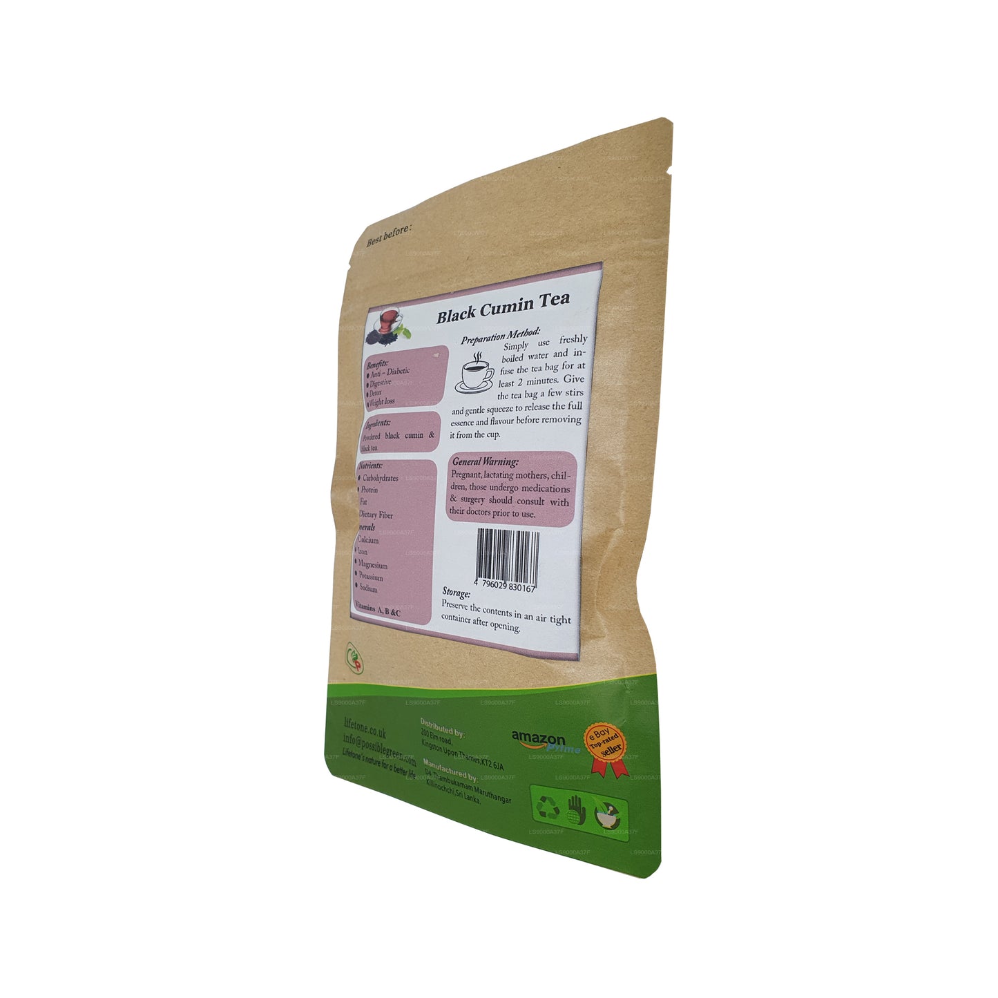 Lifetone Herbata Czarnuszka (40g)