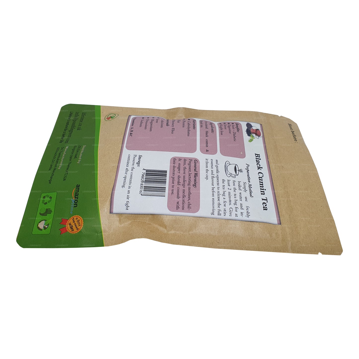 Lifetone Herbata Czarnuszka (40g)