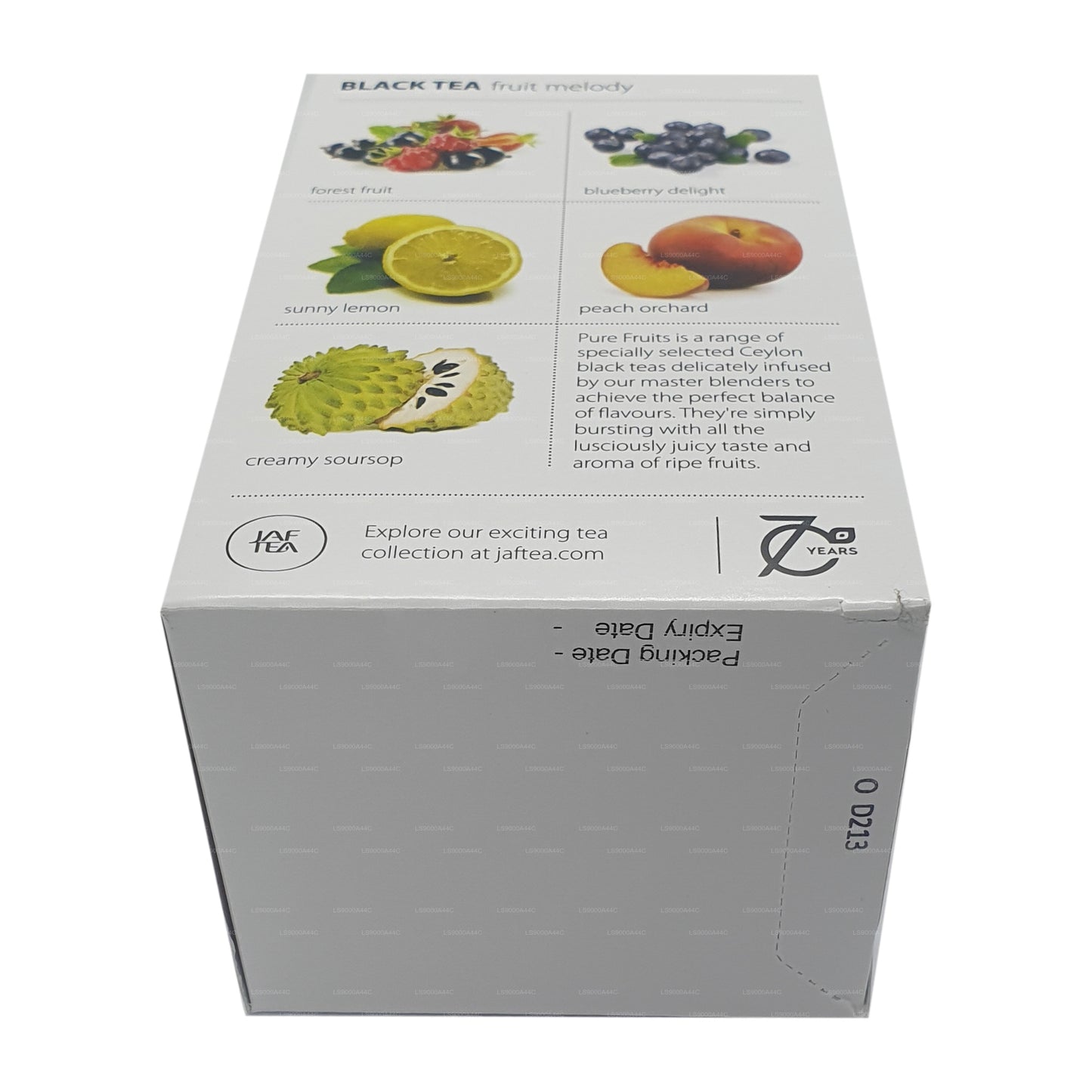 Jaf Tea Pure Fruits Kolekcja Czarna Herbata Owocowa Melodia (30g) 20 torebek