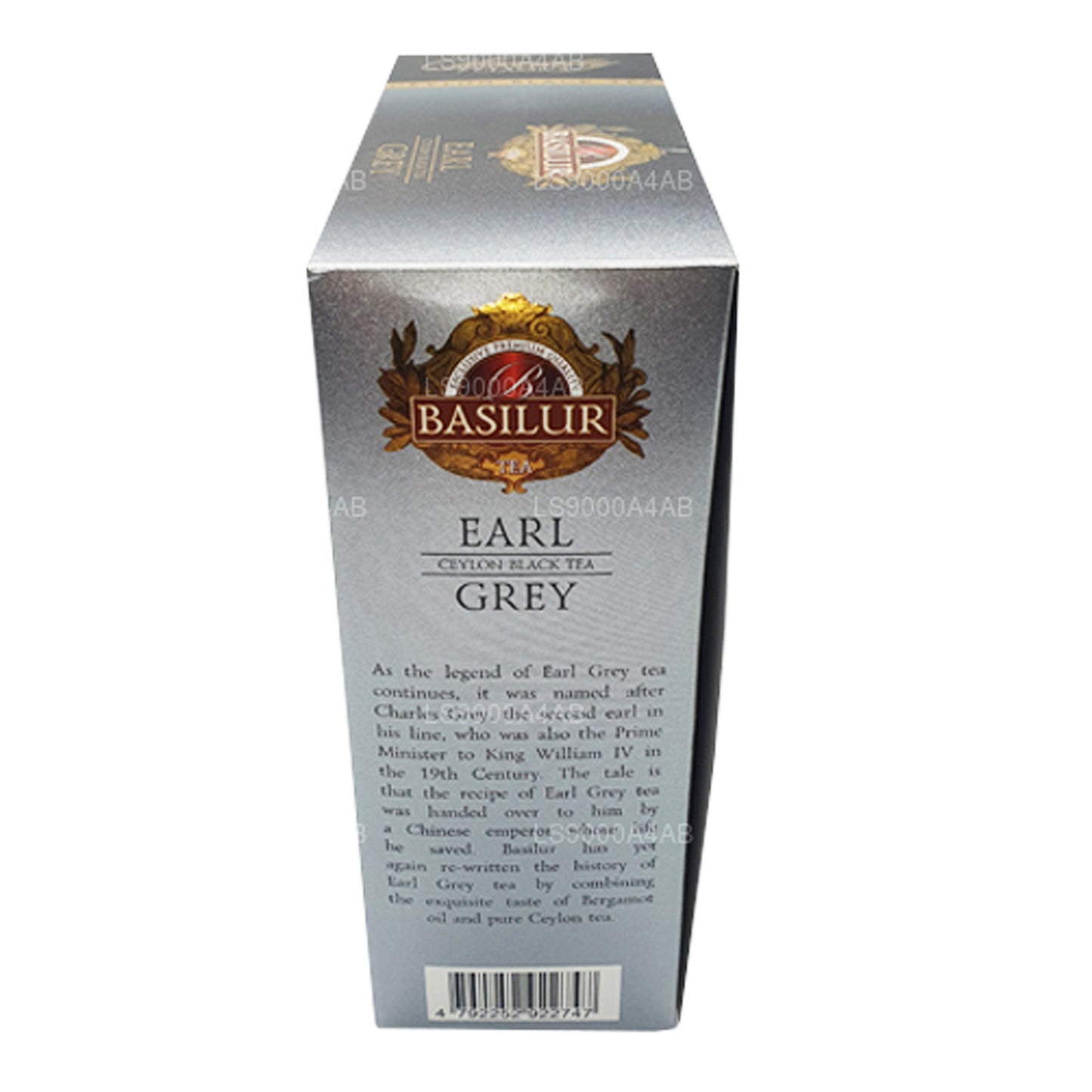 Basilur Speciality Classics Earl Grey Ceylon Czarna herbata (200g) 100 torebek