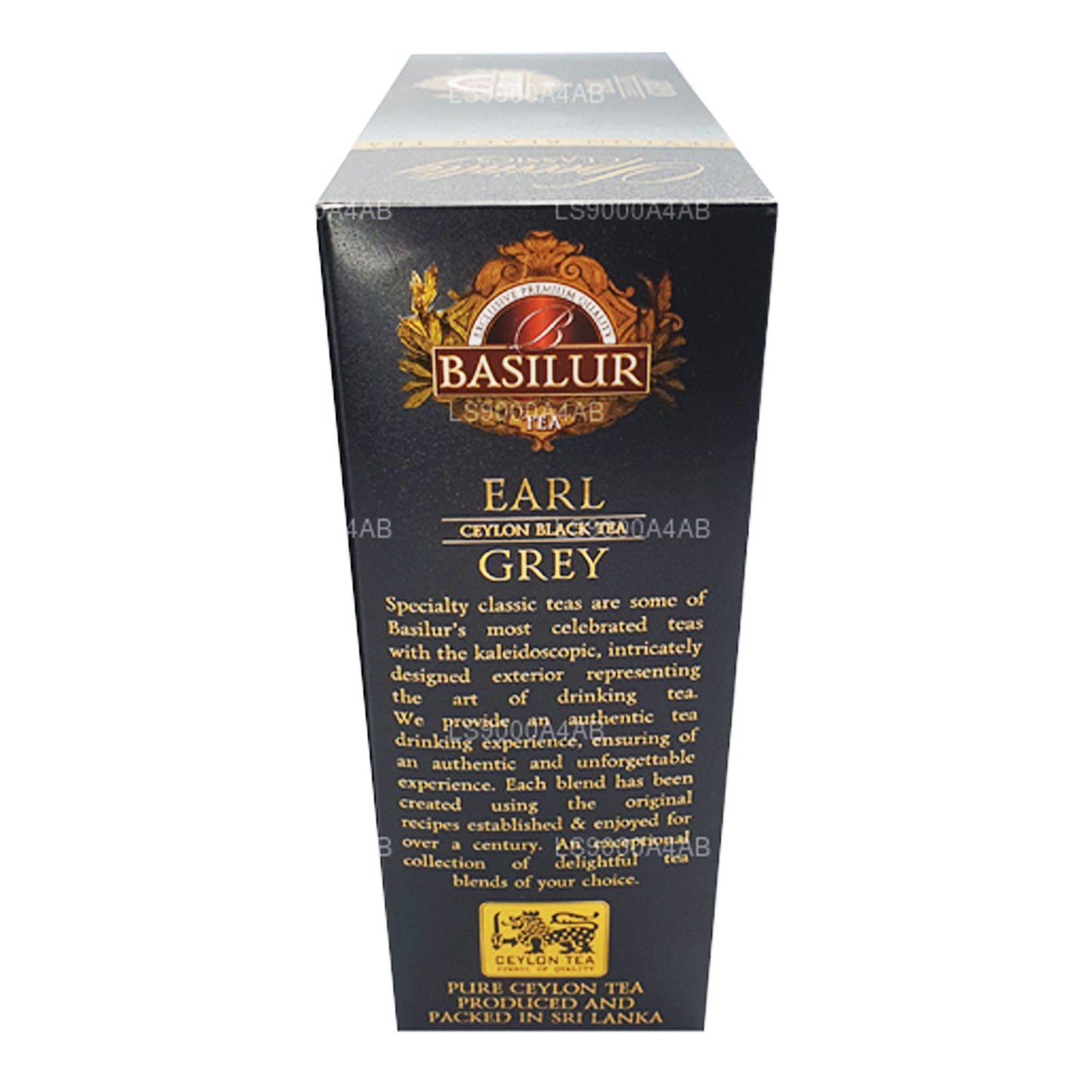 Basilur Speciality Classics Earl Grey Ceylon Czarna herbata (200g) 100 torebek