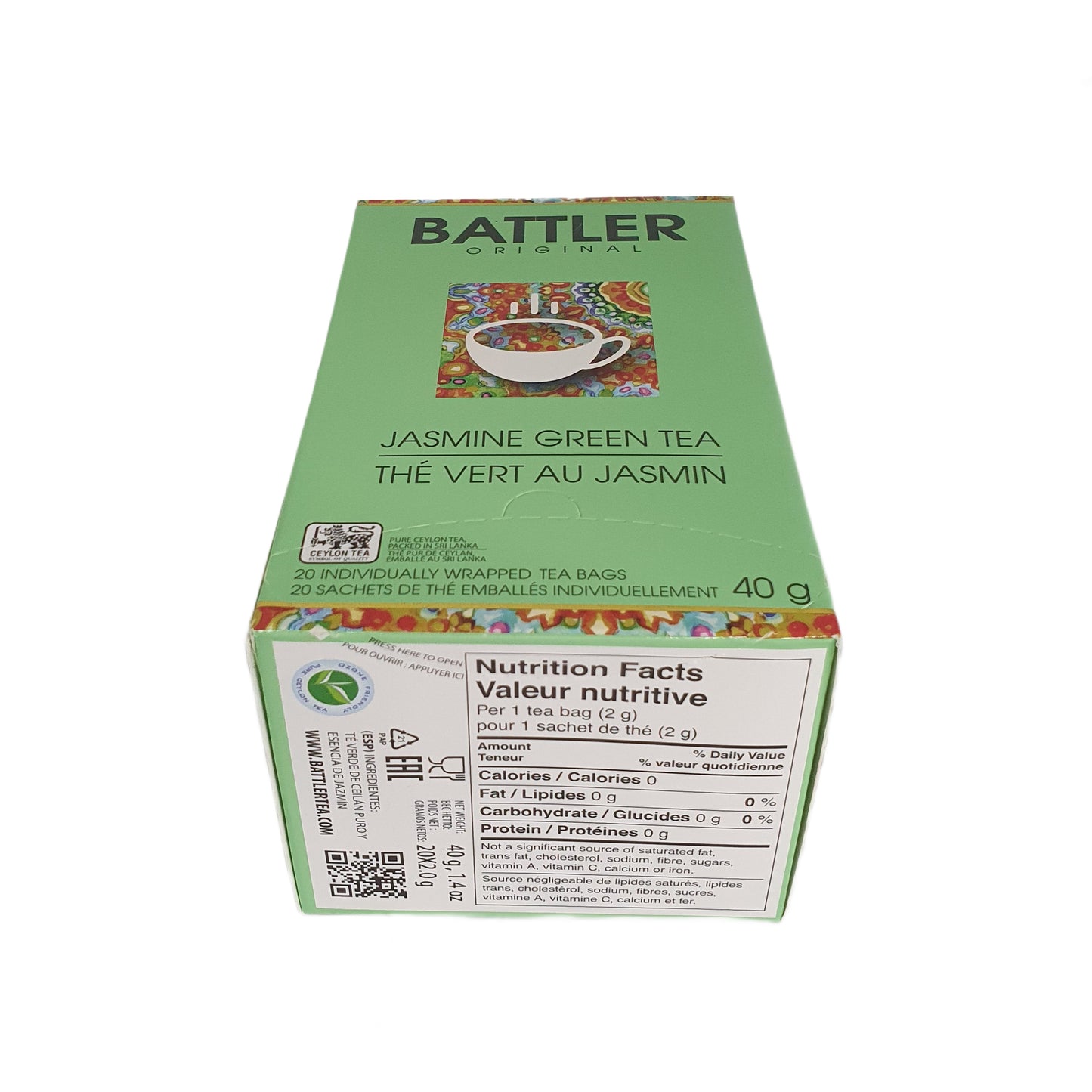 Battler Original Jasmine Green Tea (40 g) 20 torebek