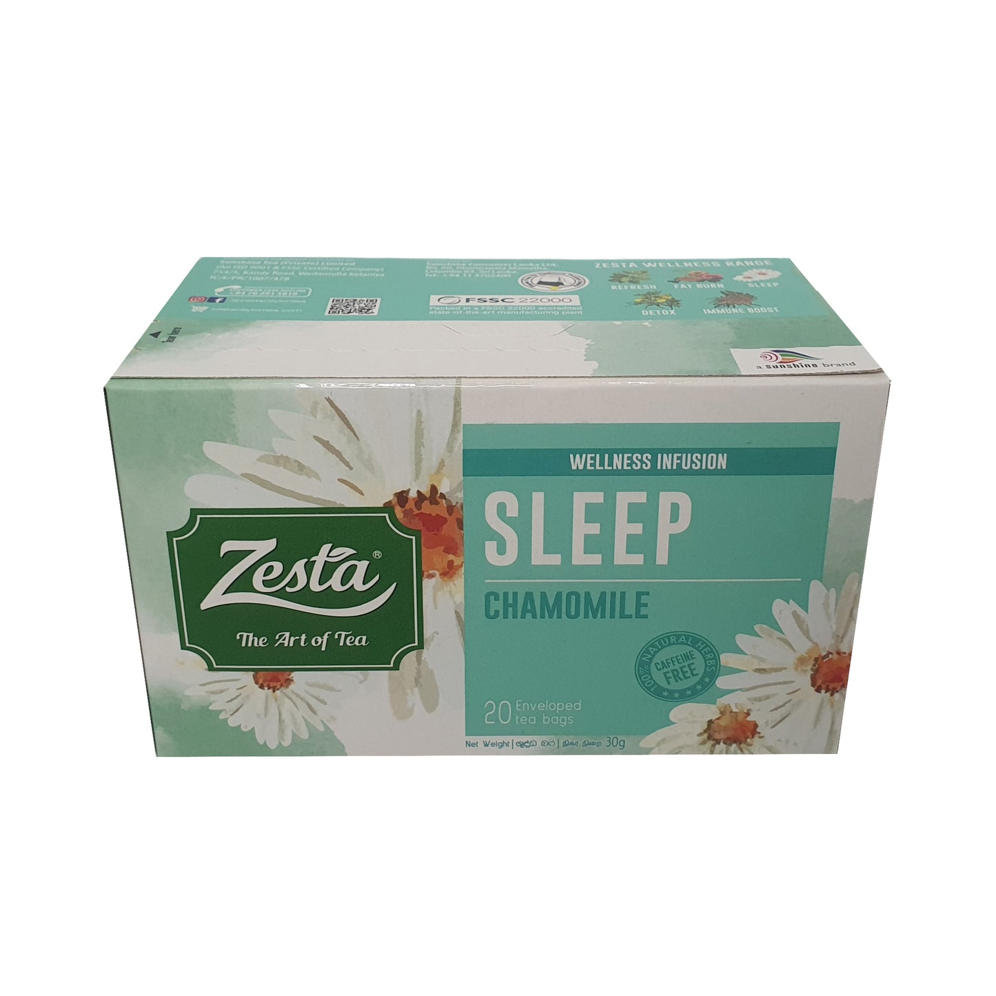 Zesta Wellness Infusion Sleep Tea (30g) 20 Tea Bags