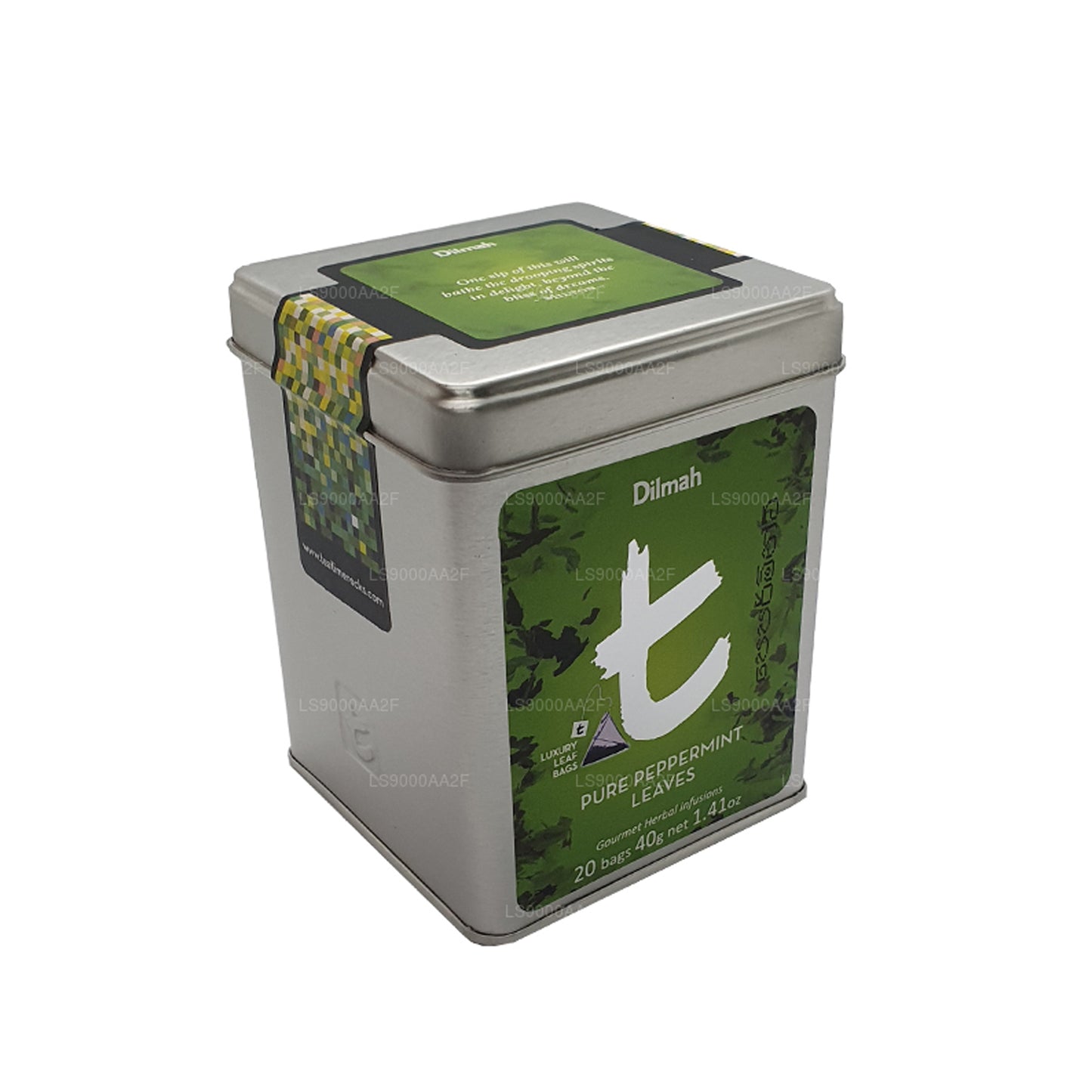 Dilmah Czyste liście mięty pieprzowej (34g) Caddy