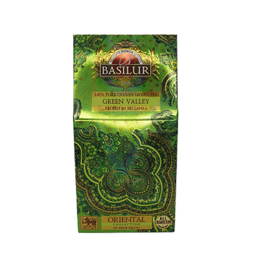 Basilur Oriental Green Valley Zielona Herbata (100g)