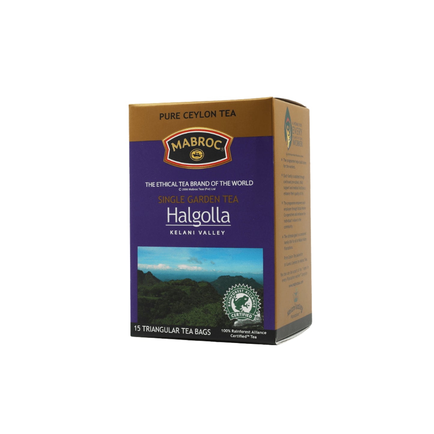 Herbata trójkątna Mabroc Halgolla (30g) 15 torebek