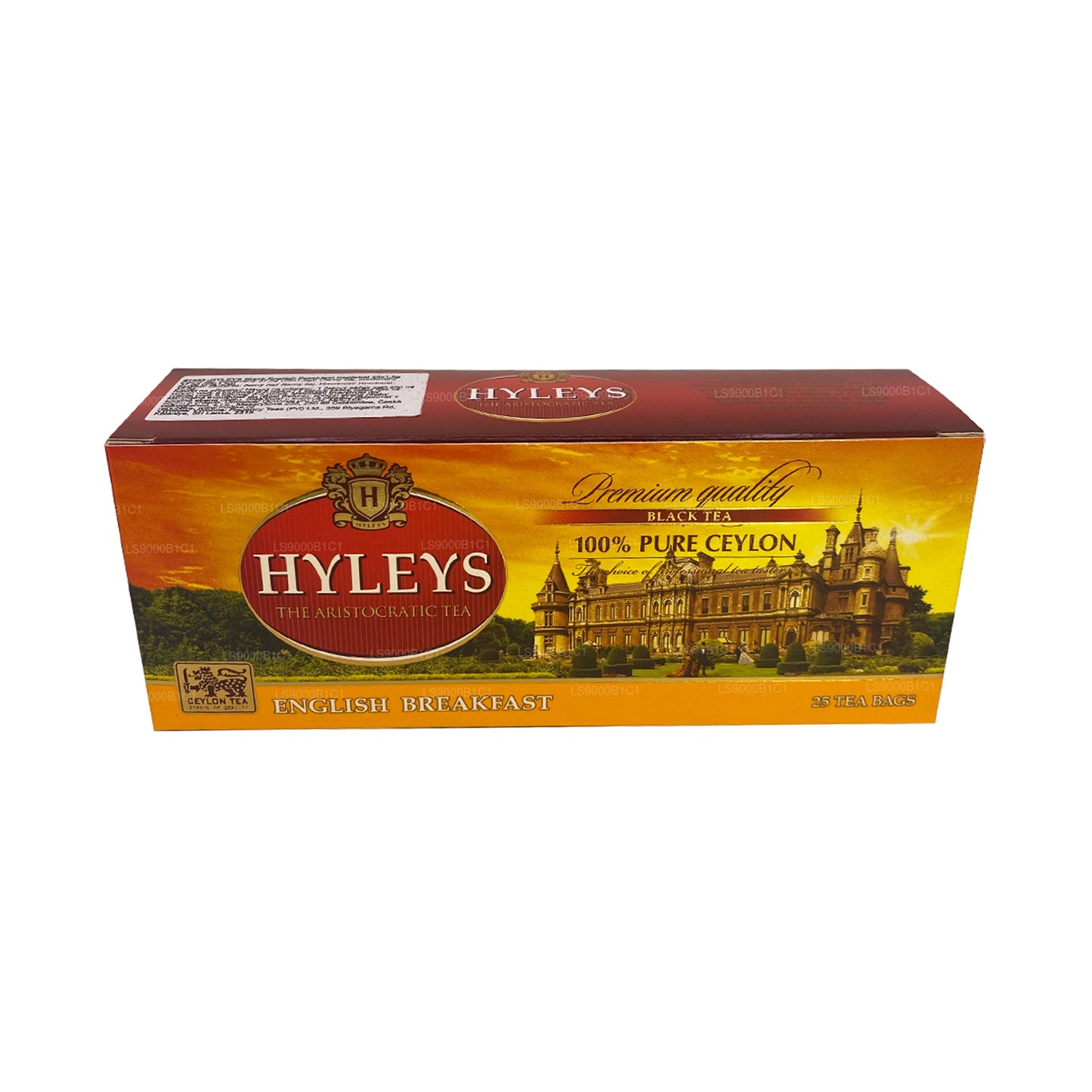 Hyleys Black English Herbata śniadaniowa (37,5 g) 25 torebek herbaty