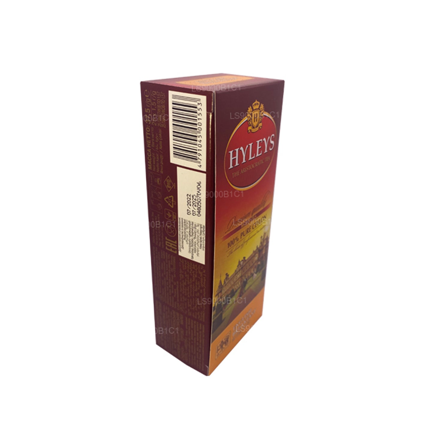 Hyleys Black English Herbata śniadaniowa (37,5 g) 25 torebek herbaty
