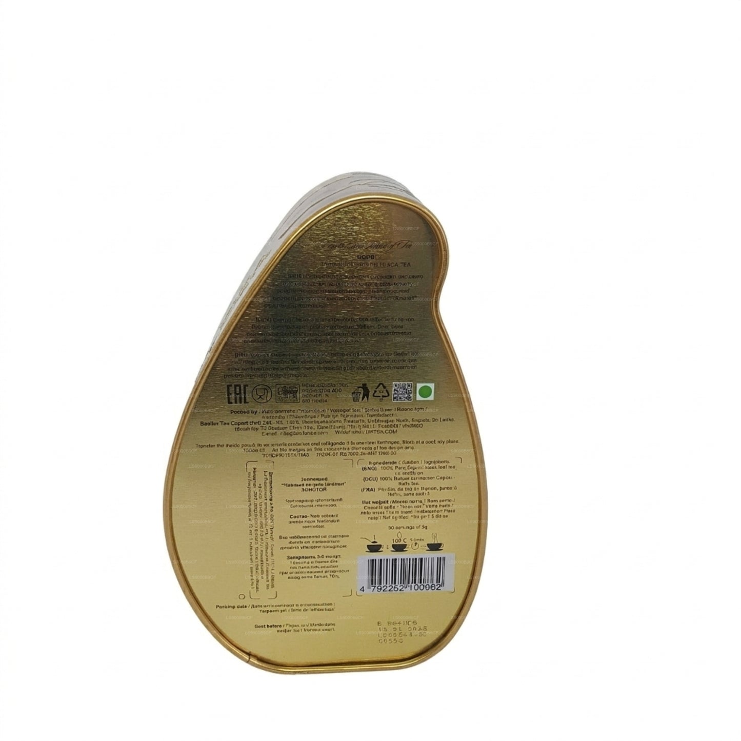 Basilur Wyspa Herbaty „Złoty” (100g) Caddy