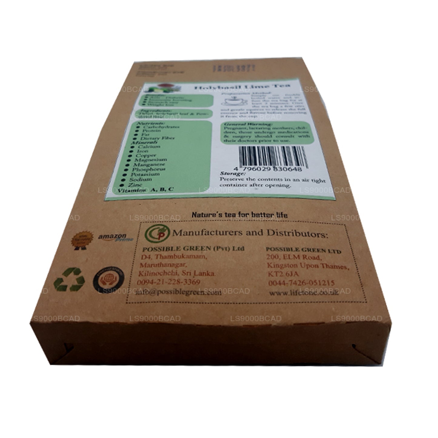 Lifetone Święta Bazylia Herbata limonkowa (40g)