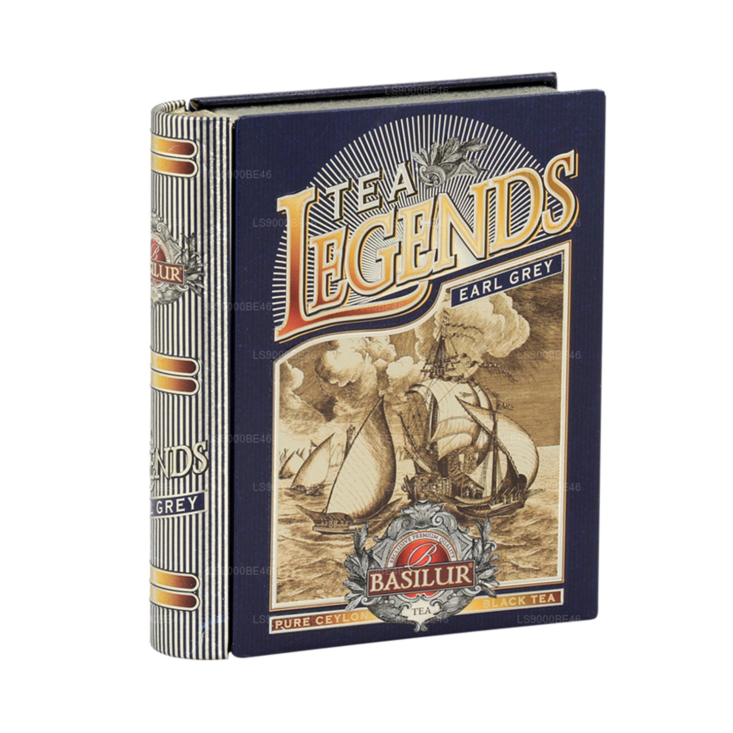 Basilur „Miniaturowa Herbata Book Tea Legends - Earl Grey” (10g) Caddy