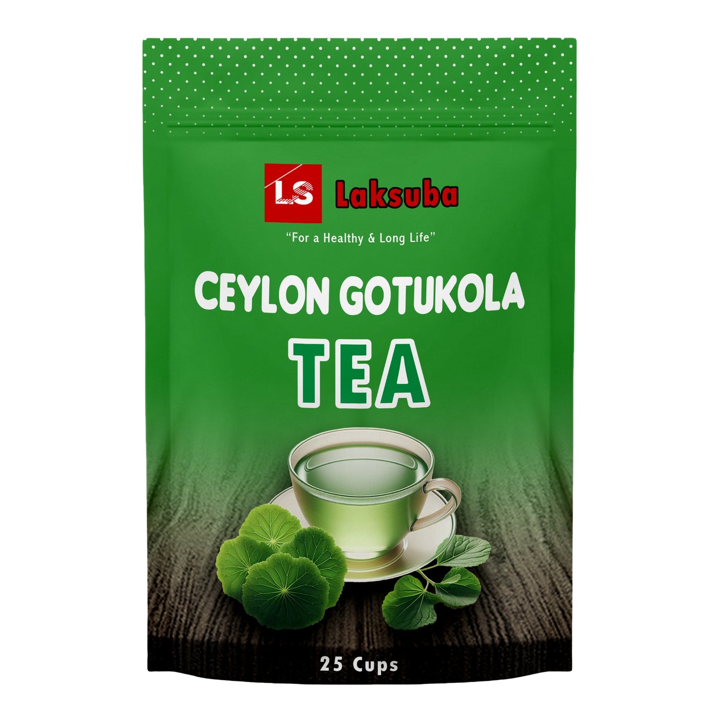 Herbata Laksuba Ceylon Gotukola (37,5 g) 25 torebek