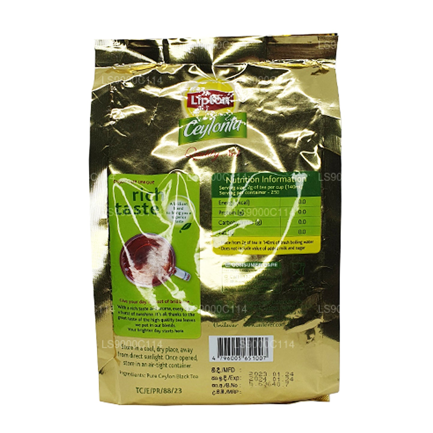 Lipton Ceylonta Liście Herbaty (500g)