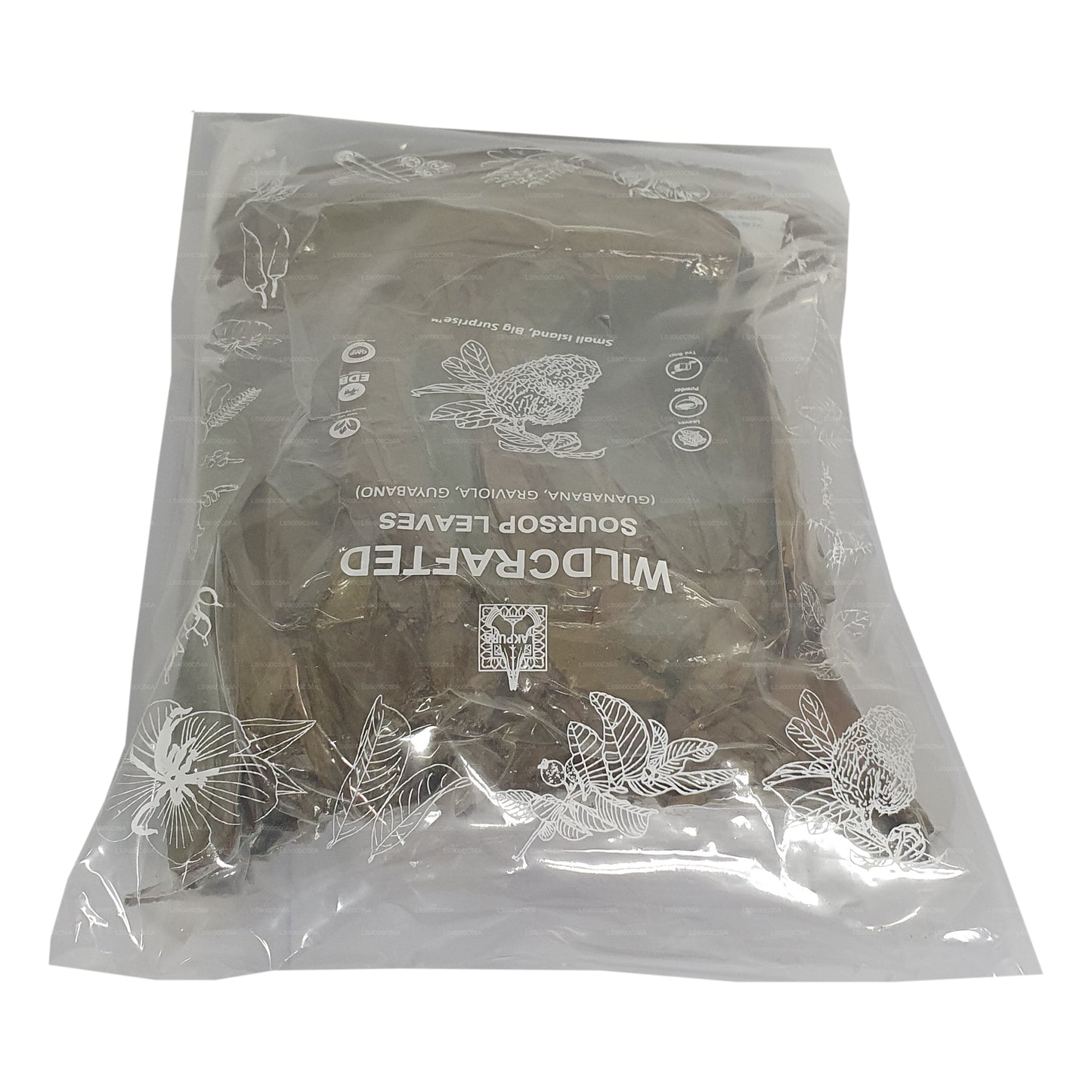 Lakpura® Wildcrafted Soursop (Guanabana, Graviola, Guyabano) Suszone Liście Całe