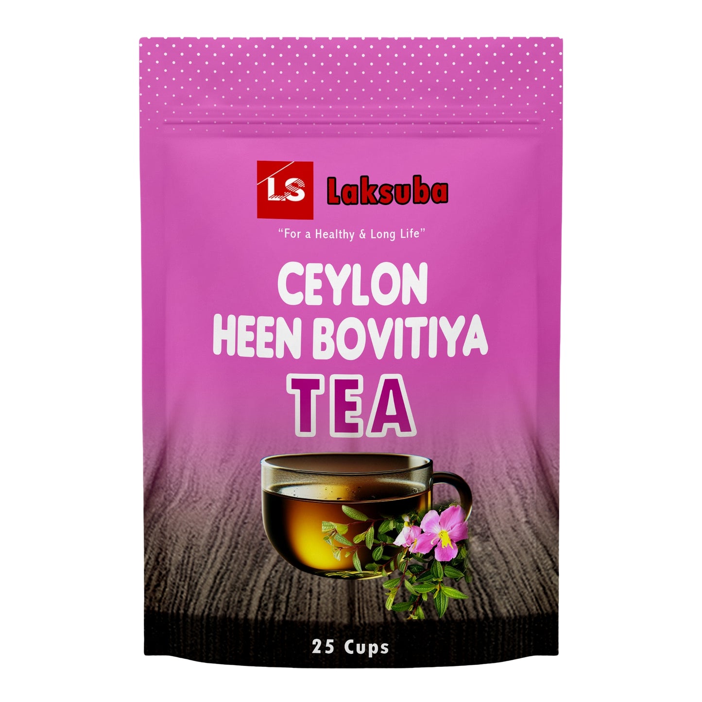 Herbata Laksuba Ceylon Heen Bovitiya (37,5 g) 25 torebek