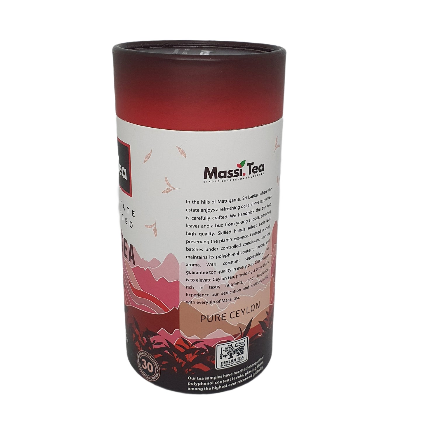 Massi Tea Single Estate ręcznie robiona czarna herbata (50g)