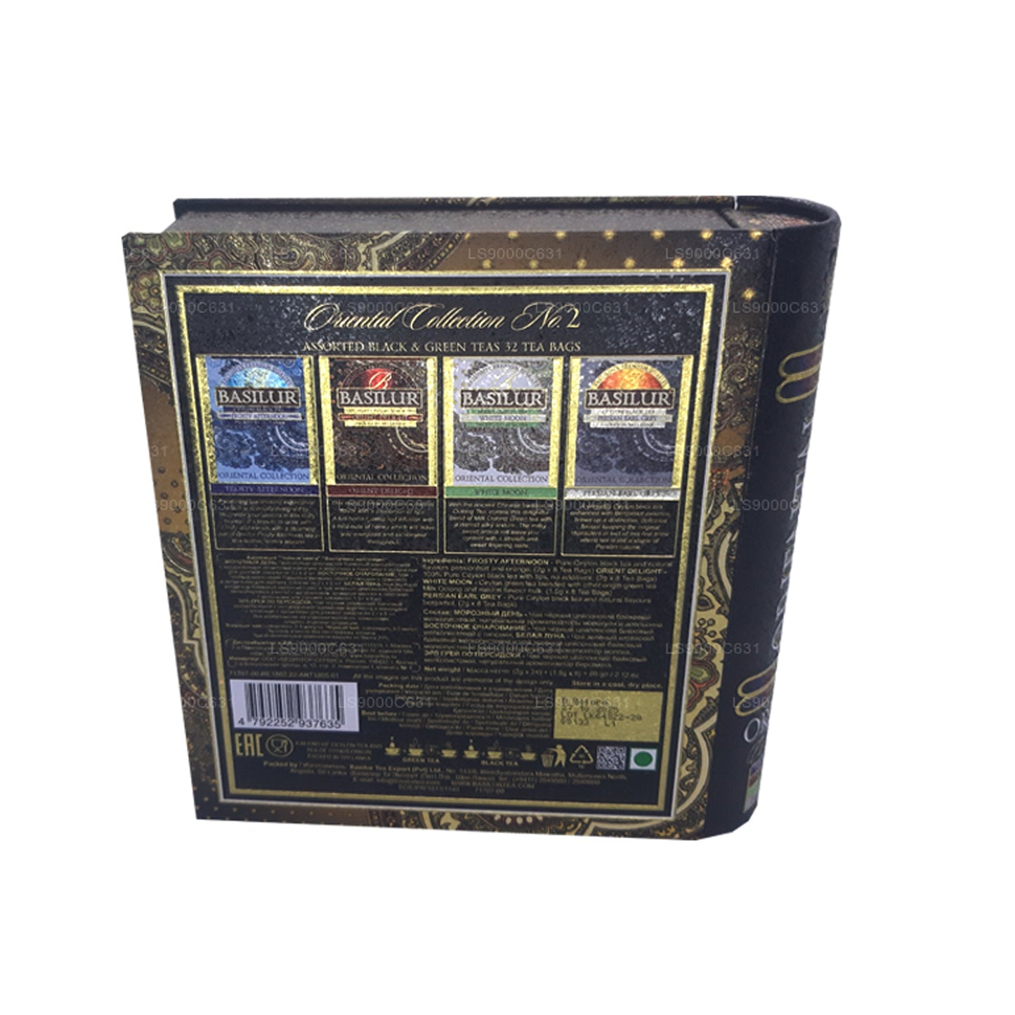 Basilur Oriental Collection Tea Book Vol.2 (60g) 32 torebki herbaty