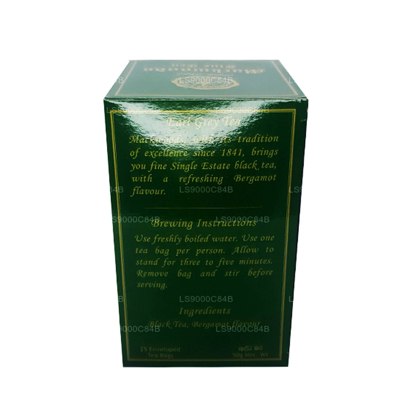 Mackwoods Earl Grey Tea (50g) 25 torebek