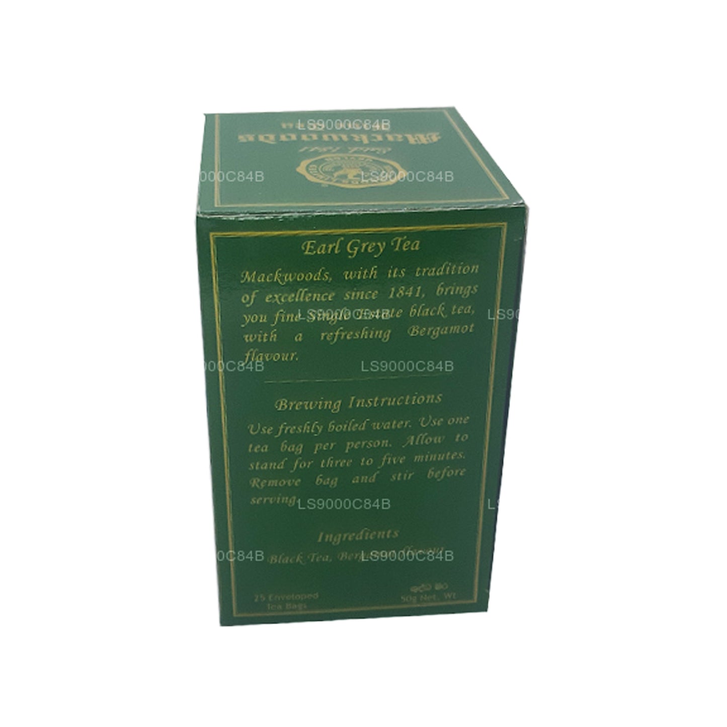Mackwoods Earl Grey Tea (50g) 25 torebek