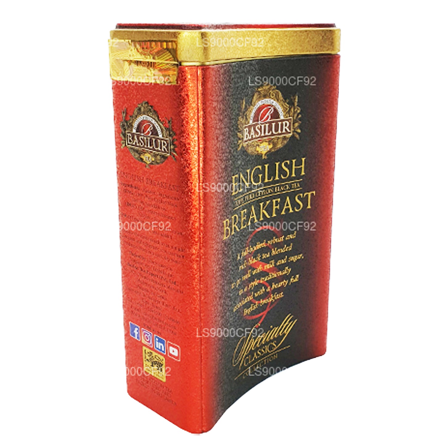 Basilur Specialty Classics Angielskie śniadanie (100g)