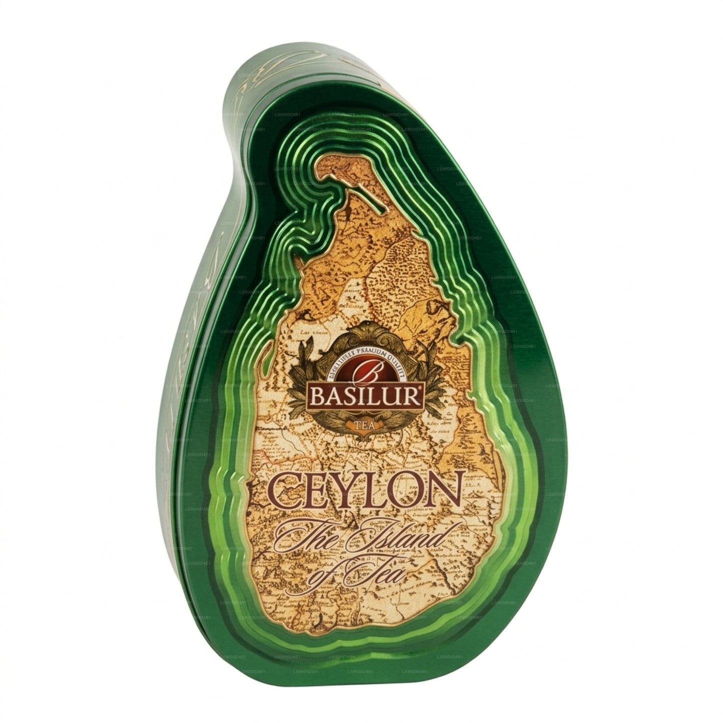 Basilur Wyspa Herbaty „Zielona” (100g) Caddy