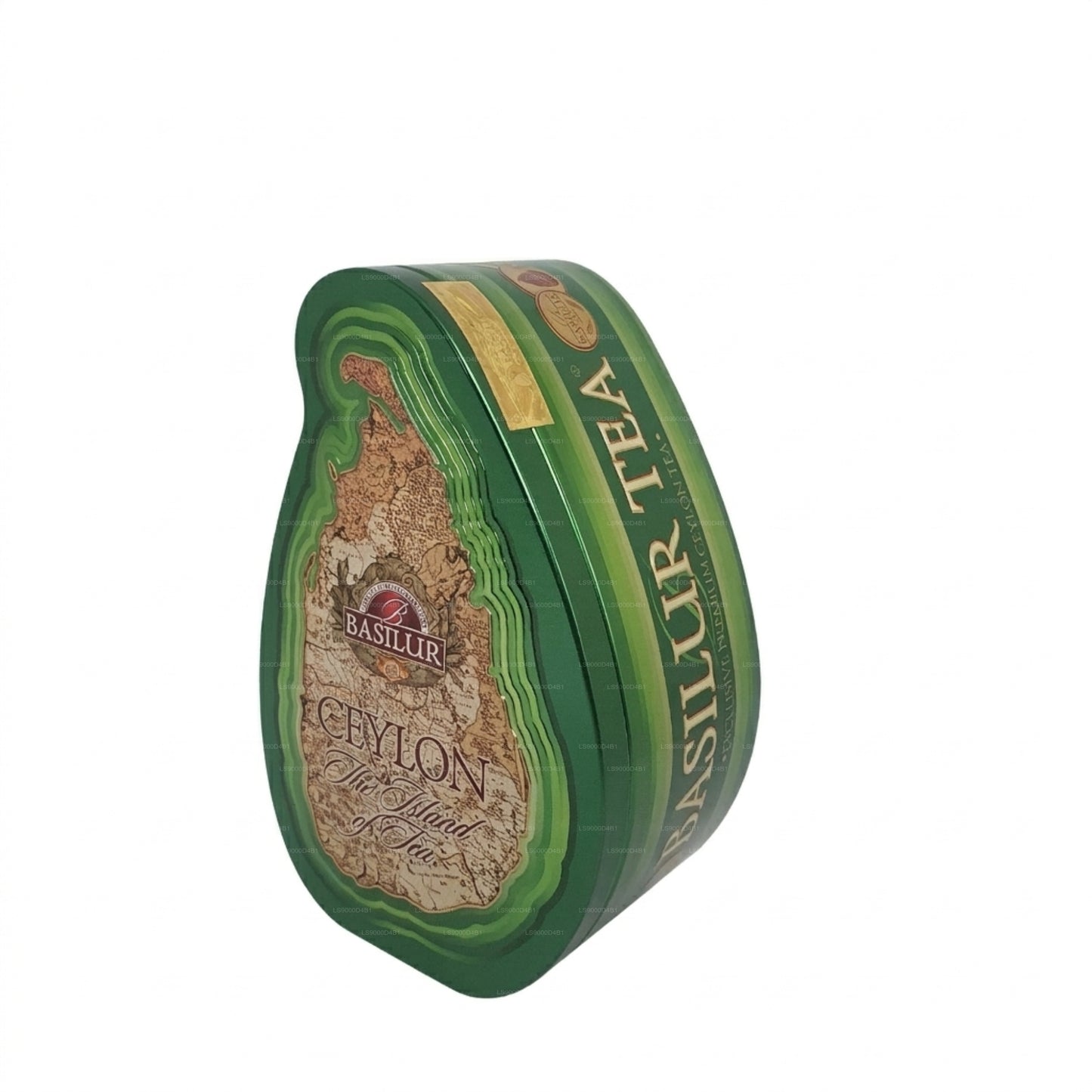 Basilur Wyspa Herbaty „Zielona” (100g) Caddy