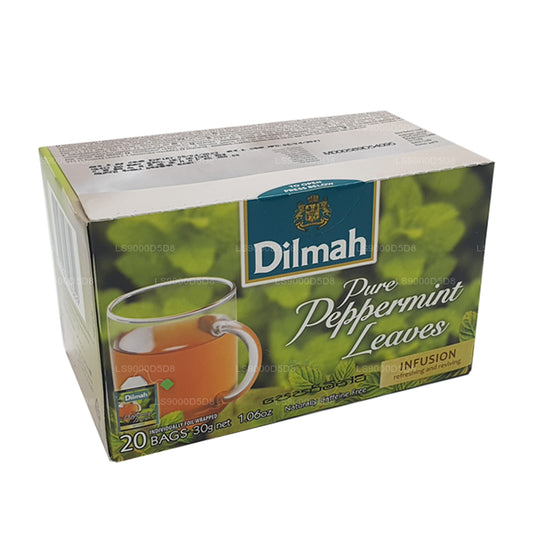 Dilmah Czyste liście mięty pieprzowej (30g) 20 torebek herbaty
