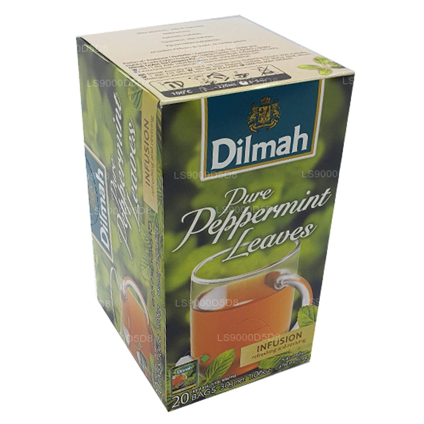 Dilmah Czyste liście mięty pieprzowej (30g) 20 torebek herbaty