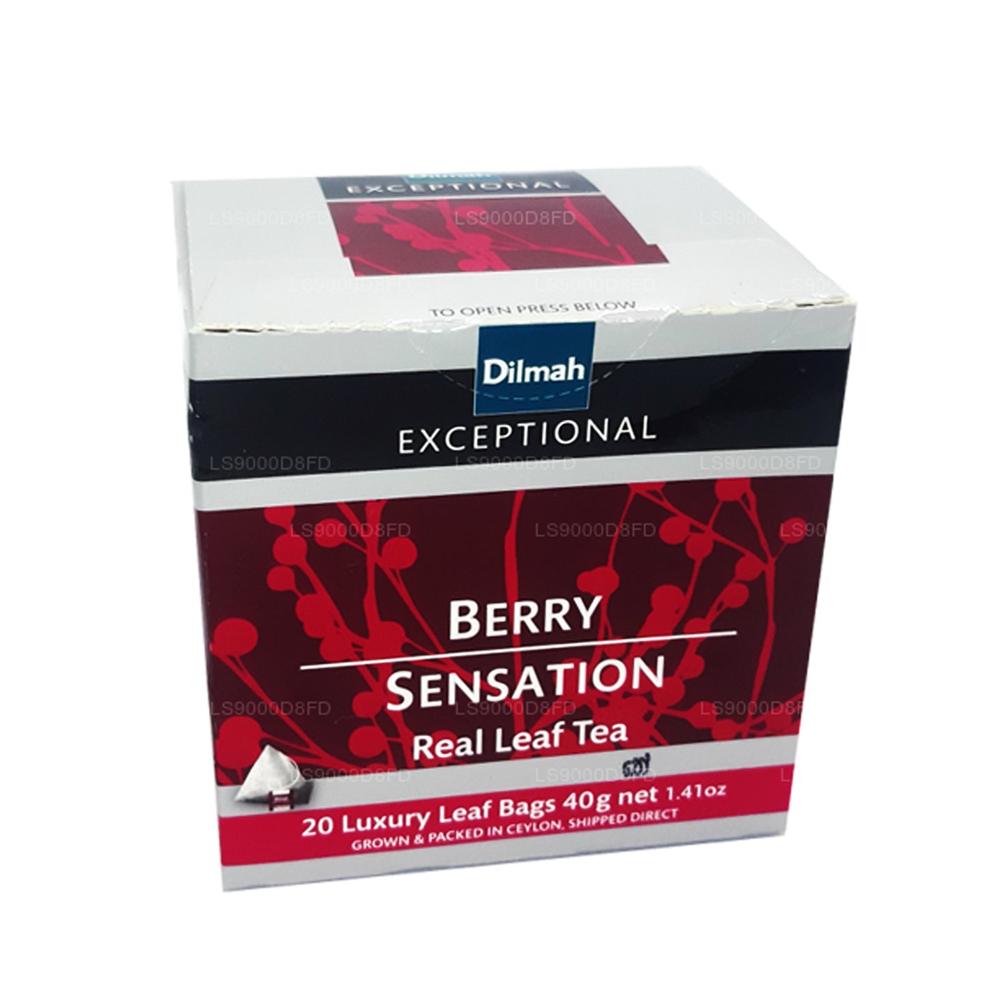 Dilmah Exceptional Berry Sensation Prawdziwa herbata liściasta (40g) 20 torebek