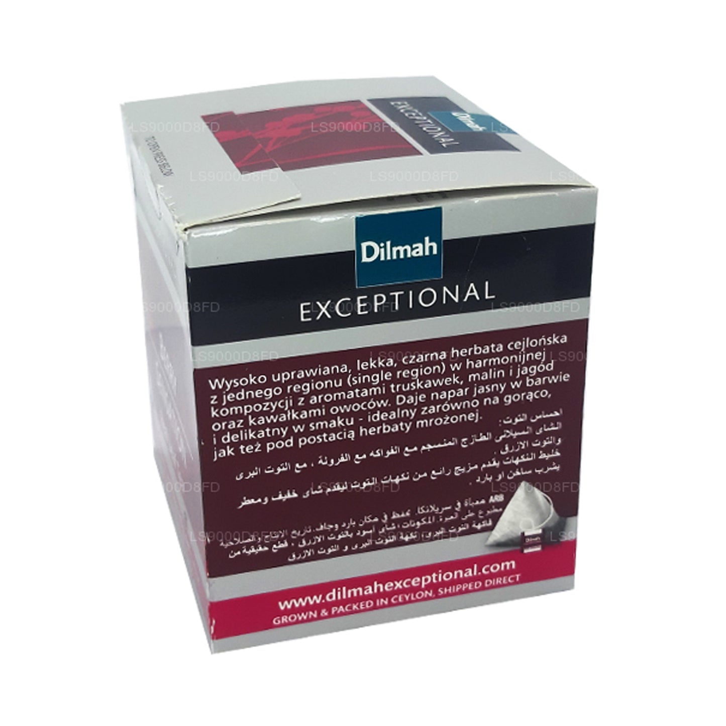 Dilmah Exceptional Berry Sensation Prawdziwa herbata liściasta (40g) 20 torebek