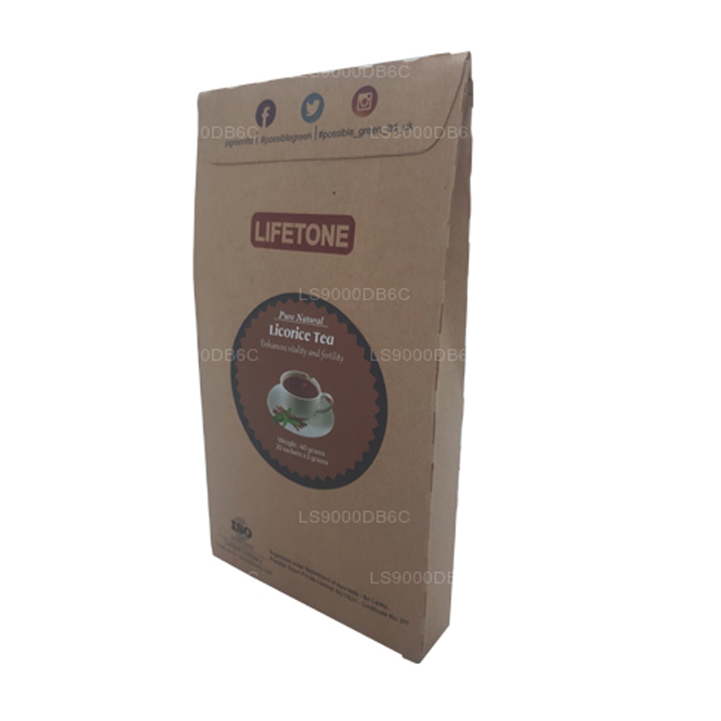 Lifetone Herbata z lukrecji (40g)