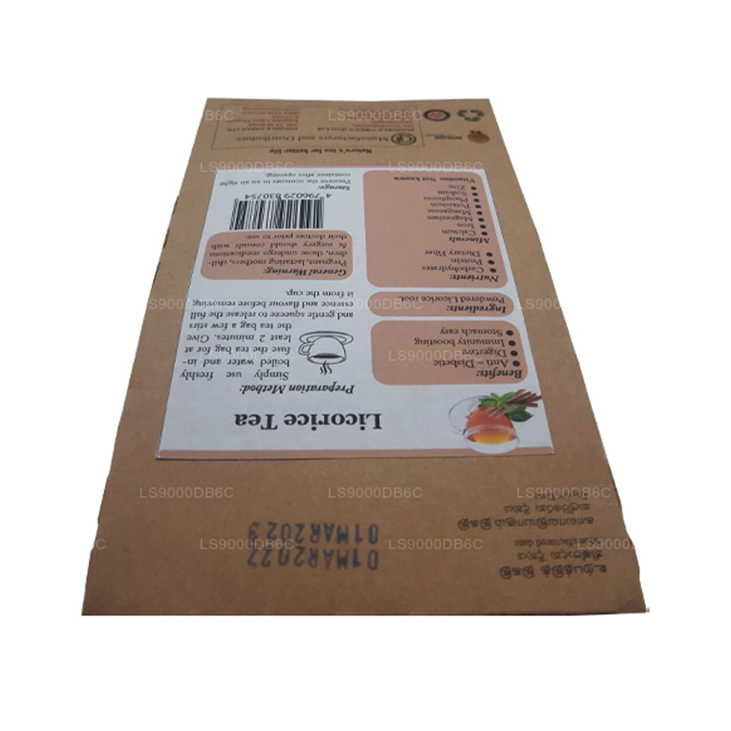 Lifetone Herbata z lukrecji (40g)