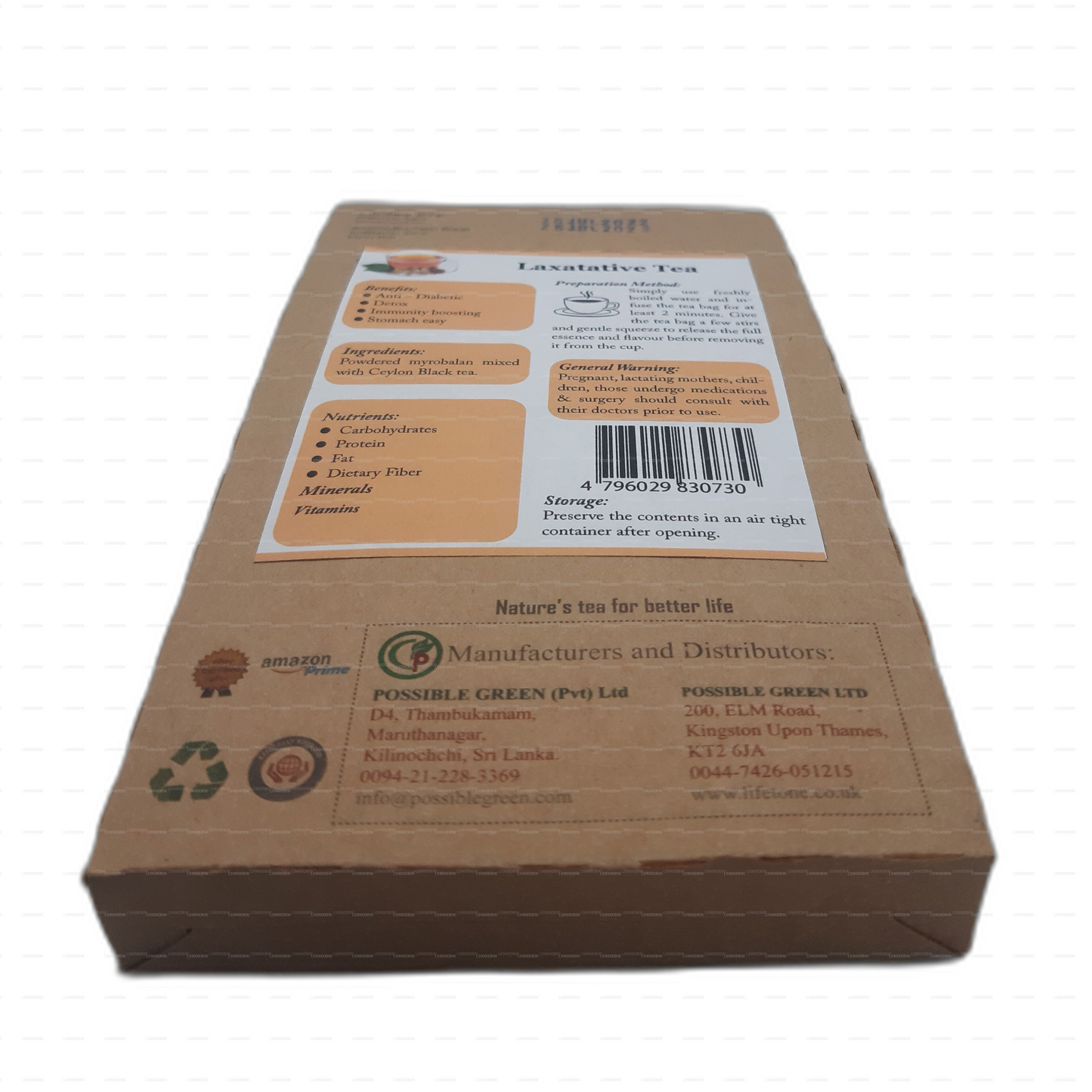 Lifetone Laxative Tea (40g) 20 Tea Bags