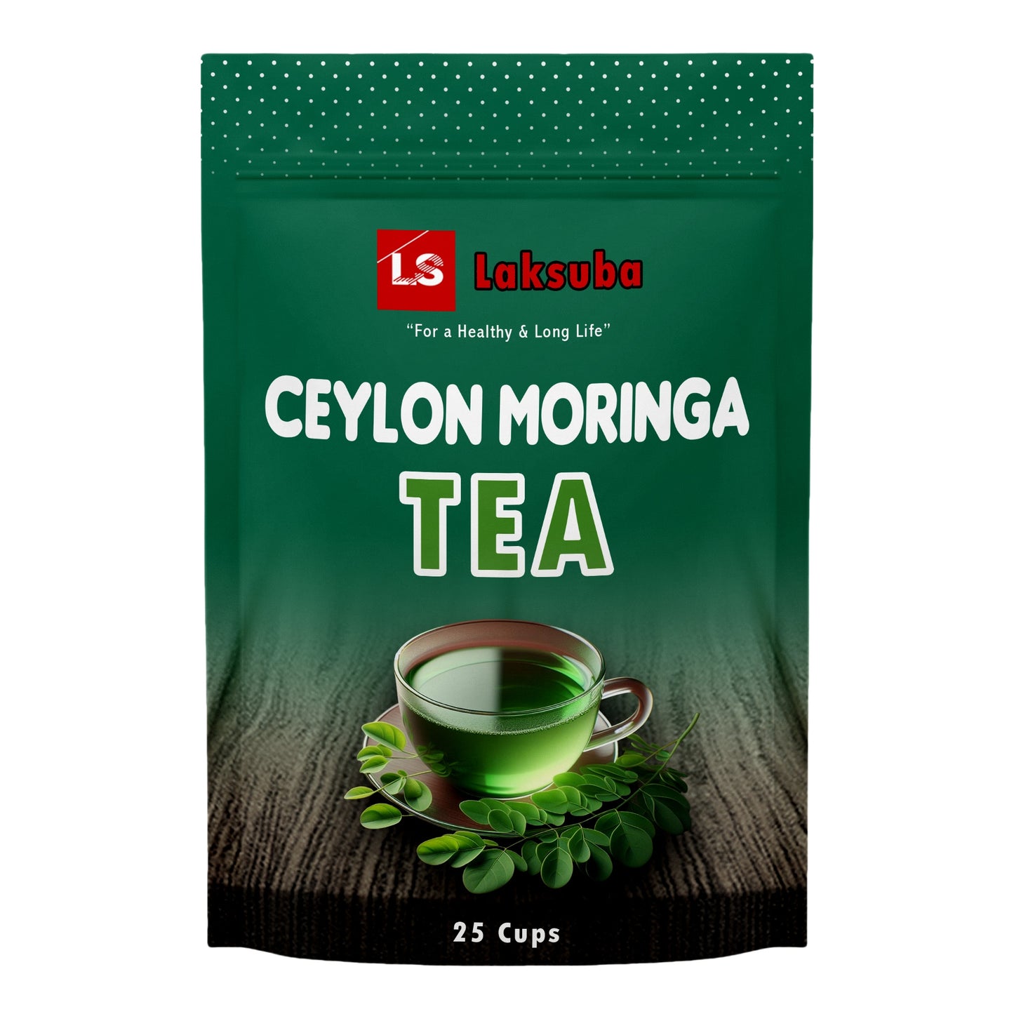 Herbata Laksuba Ceylon Moringa (37,5 g) 25 torebek