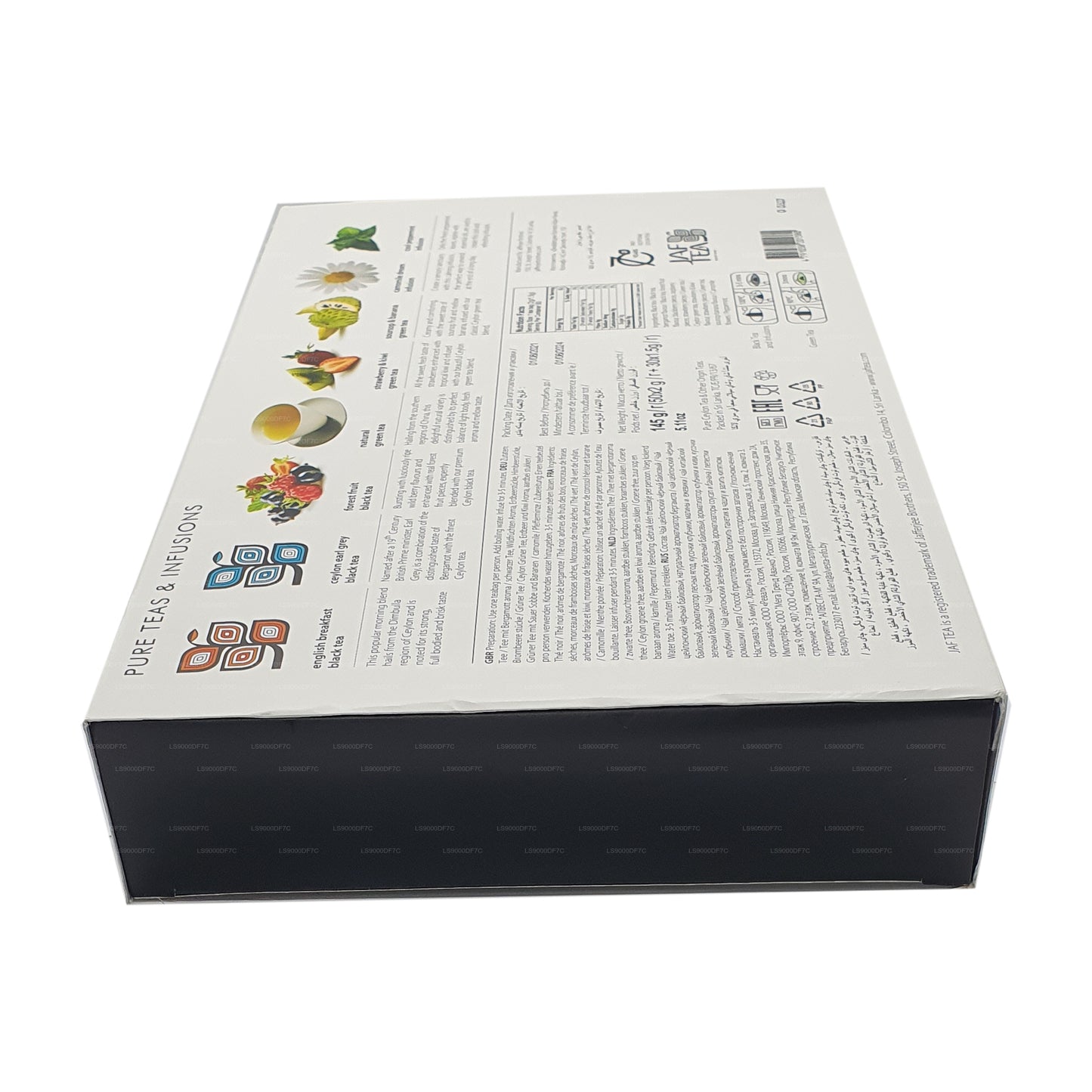 Jaf Tea Czyste herbaty i napary (145g) 80 torebek