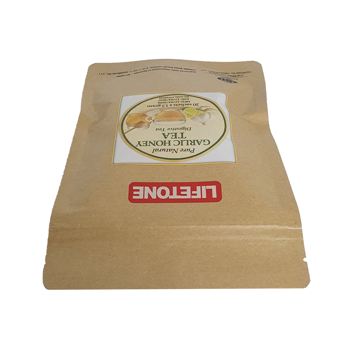 Lifetone Czosnek Herbata Miodowa (40g)